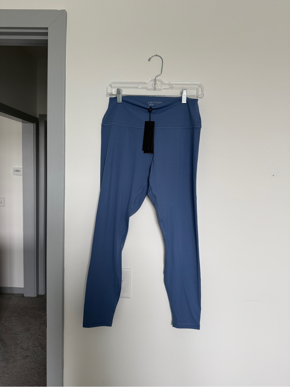 Greyson Dusty Blue High-Rise Leggings